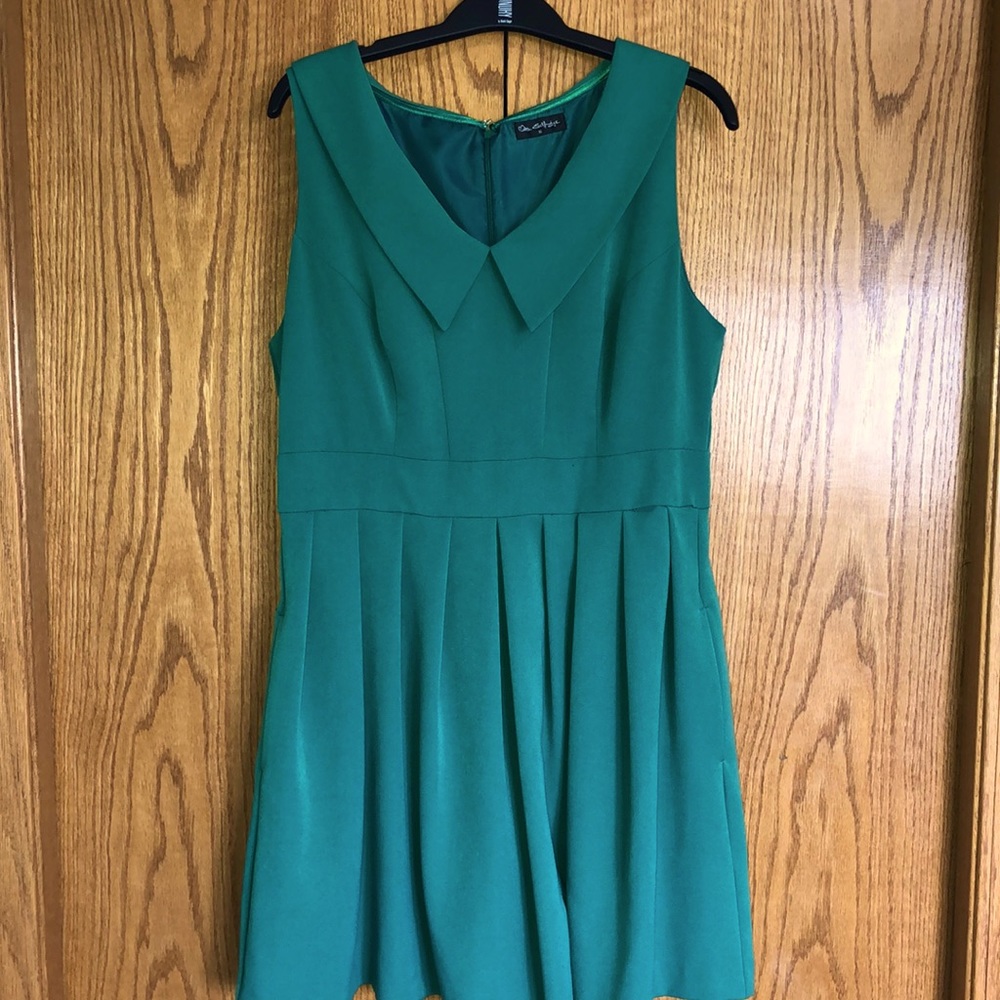 Miss Selfridge Kelly green dress